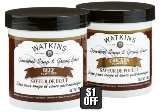 Watkins Soup and Gravy Bases Where to Buy