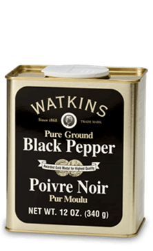 JR Watkins Pure Ground Black Pepper