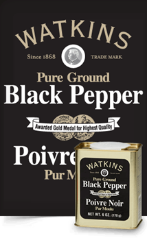 JR Watkins Pure Ground Black Pepper For Sale