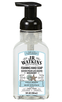 JR Watkins Foaming Hand Soap Ocean Breeze