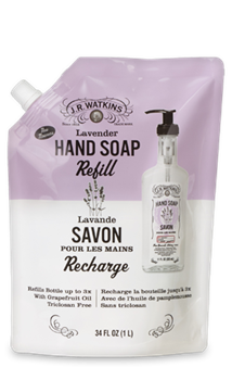 JR Watkins Liquid Hand Soap Refill Lavender
