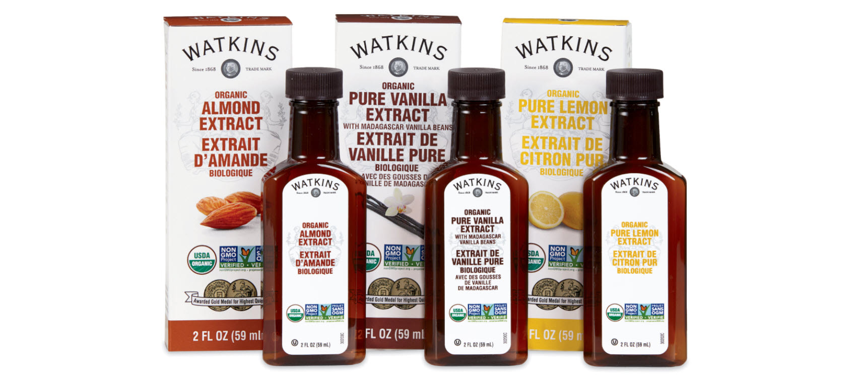 JR Watkins Organic Pure Vanilla Extract